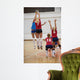 Volleyball Wall Decal Design 6