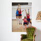 Volleyball Wall Decal Design 6