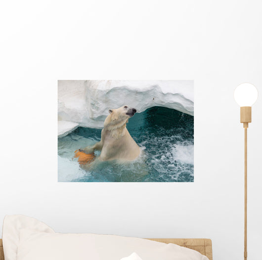 Smart Polar Bear Wall Decal