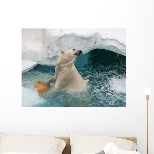 Smart Polar Bear Wall Decal