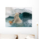 Smart Polar Bear Wall Decal