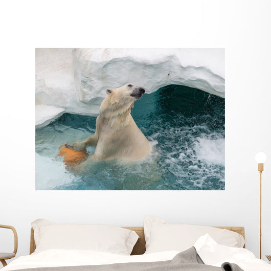 Smart Polar Bear Wall Decal
