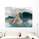 Smart Polar Bear Wall Decal