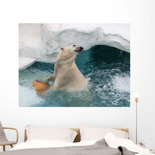 Smart Polar Bear Wall Decal