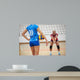 Volleyball Wall Decal Design 3