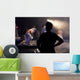 Director Standing Watching Theater Wall Decal