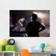 Director Standing Watching Theater Wall Decal
