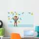 Young Happy Businessman Wall Decal