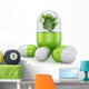 Medical Pill with Plant Wall Decal