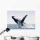 Humpback Whale Jumping Puerto Wall Decal