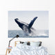 Humpback Whale Jumping Puerto Wall Decal