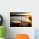 Boat Lake near Pier Wall Decal