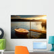 Boat Lake near Pier Wall Decal