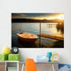 Boat Lake near Pier Wall Decal