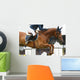 Fuchs Ber Dem Sprung Wall Decal