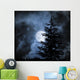 Nightly Sky with Large Wall Decal