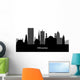 Milwaukee Wisconsin Skyline Detailed Wall Decal