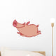 Pink Pig Wall Decal