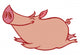 Pink Pig Wall Decal