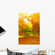 Beautiful Autumn Park Autumnal Wall Decal