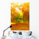 Beautiful Autumn Park Autumnal Wall Decal