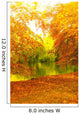 Beautiful Autumn Park Autumnal Wall Decal