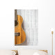 Ukulele White Paper Notes Wall Decal