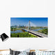 Bridge Warsaw over Vistula Wall Decal