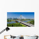 Bridge Warsaw over Vistula Wall Decal