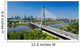 Bridge Warsaw over Vistula Wall Decal