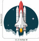 Space Shuttle Wall Decal