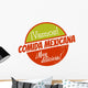 Mexican Restaurant Symbol Wall Decal
