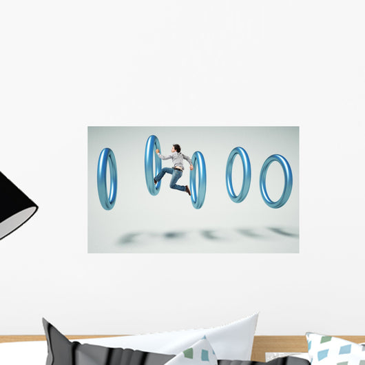 Obstacle Run Wall Decal