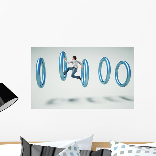 Obstacle Run Wall Decal