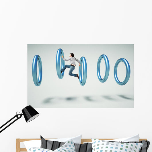 Obstacle Run Wall Decal