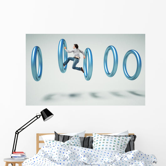 Obstacle Run Wall Decal