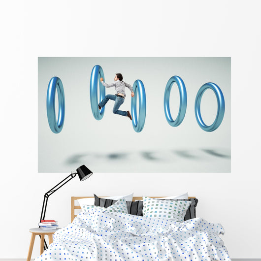 Obstacle Run Wall Decal