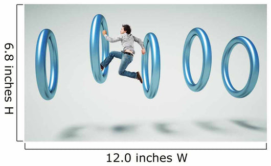 Obstacle Run Wall Decal