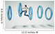 Obstacle Run Wall Decal