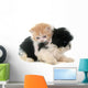 Persian Kitten and Puppy Wall Decal
