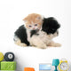 Persian Kitten and Puppy Wall Decal