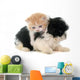Persian Kitten and Puppy Wall Decal