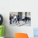 Motion Blurred Business People Wall Decal