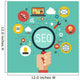 Infographics Seo Optimization Wall Decal