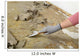 Worker Using Putty Knife Wall Decal