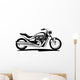 Black and White Illustration Wall Decal