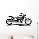 Black and White Illustration Wall Decal