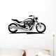 Black and White Illustration Wall Decal