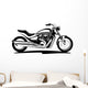 Black and White Illustration Wall Decal