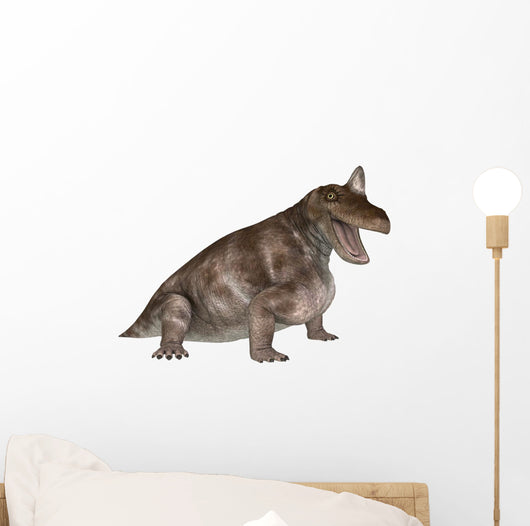 Dinosaur Keratocephalus Wall Decal Design 4